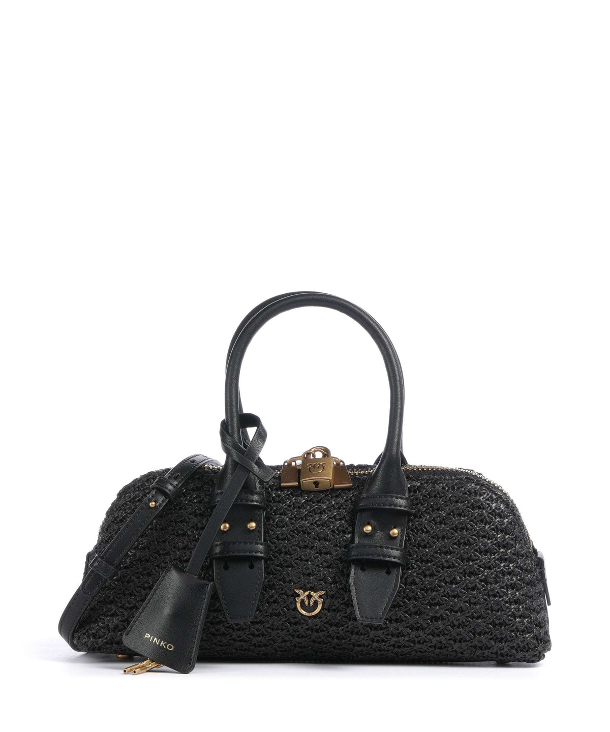Pinko Bowling Horizontal Handbag nero/antique gold