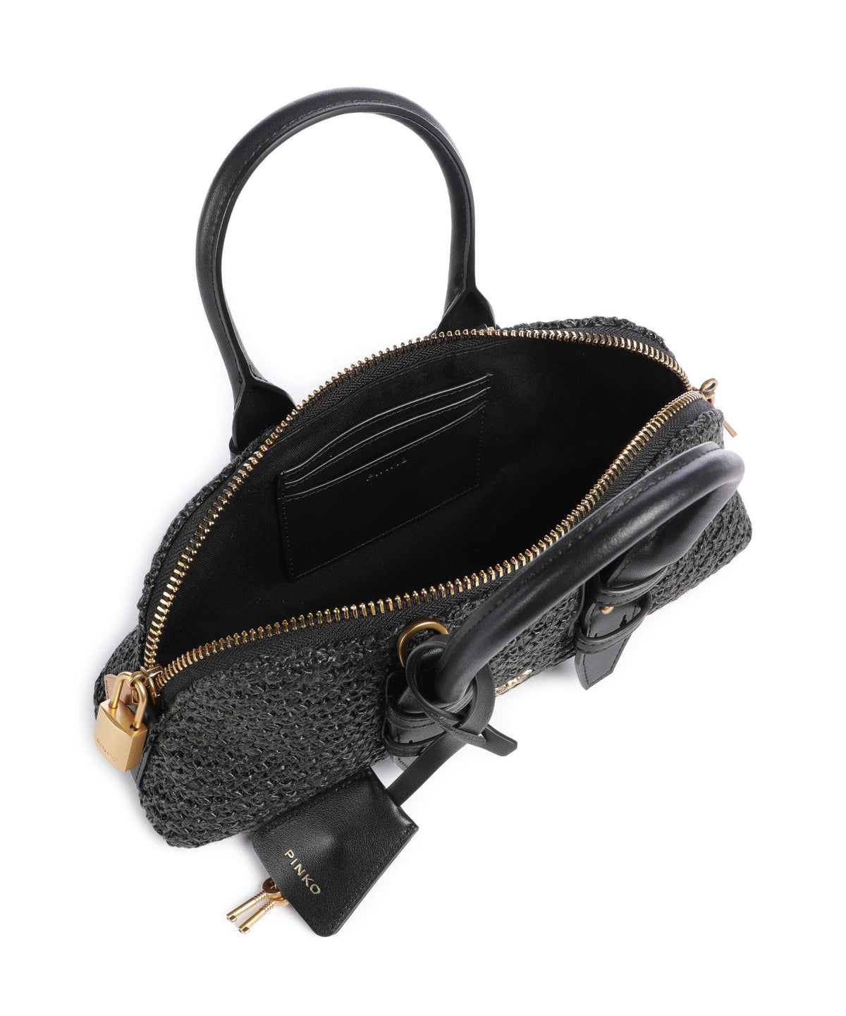 Pinko Bowling Horizontal Handbag nero/antique gold