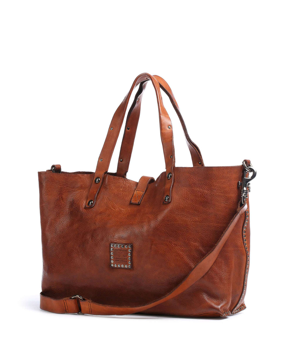 Campomaggi Tote bag azzurro/polvere