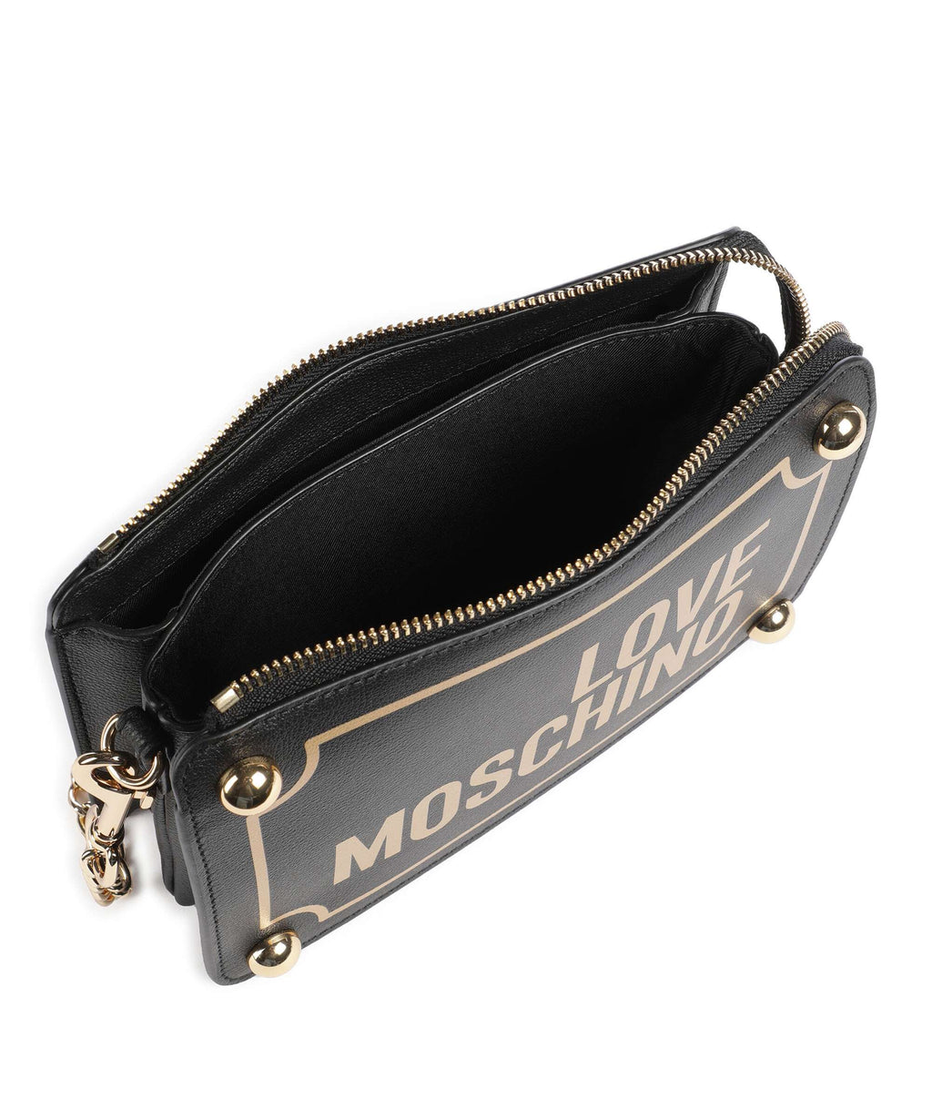 Love Moschino Magnifier Shoulder bag nero