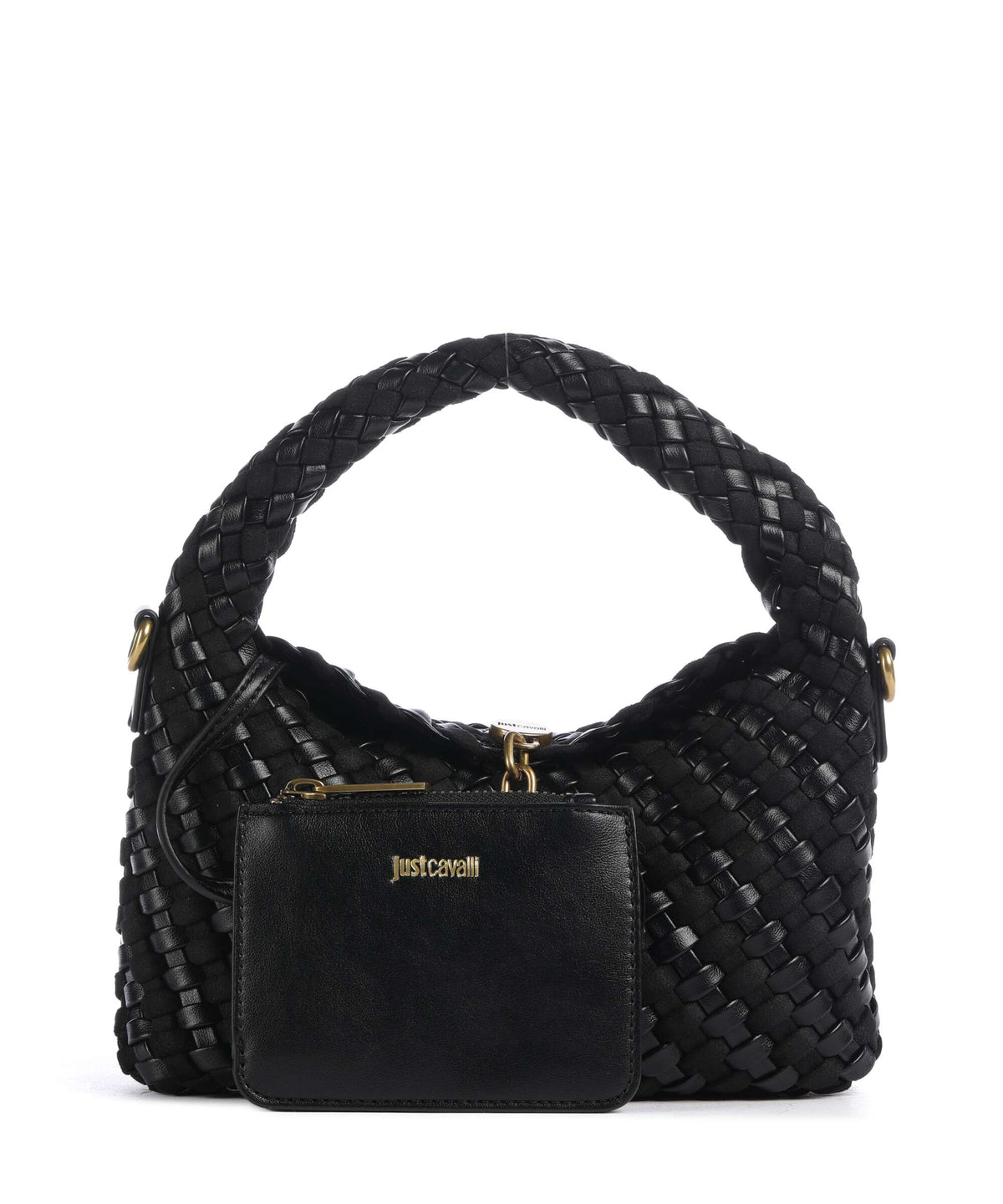 Just Cavalli Woving Handbag black