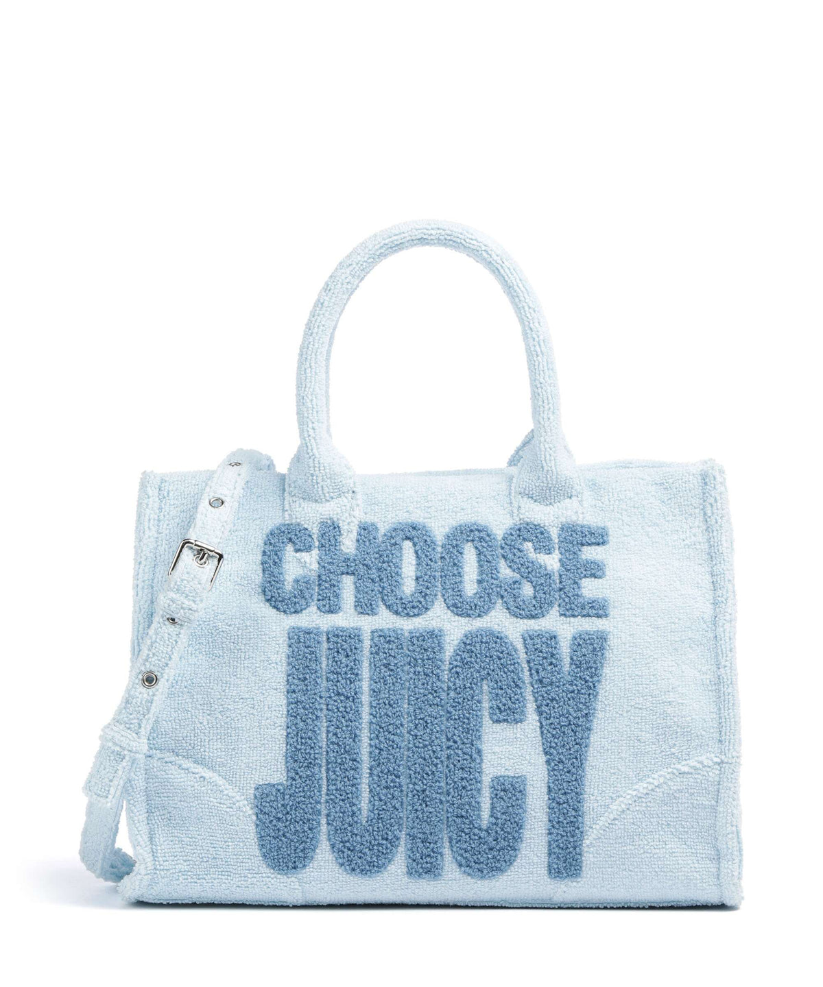 Juicy Couture Iris Toweling M Handbag light alaskan blue