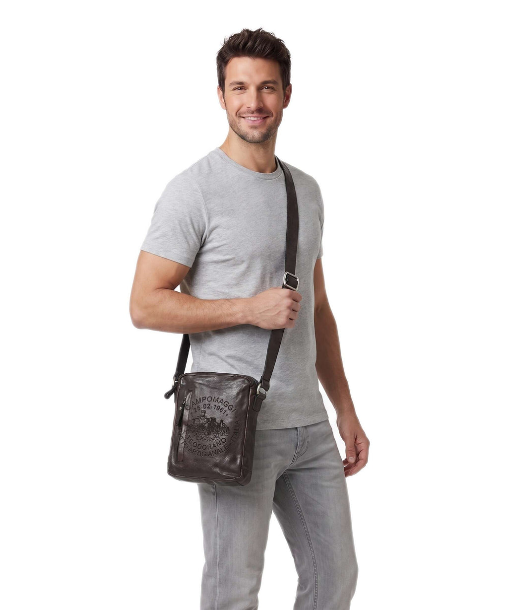 Campomaggi Crossbody bag grigio
