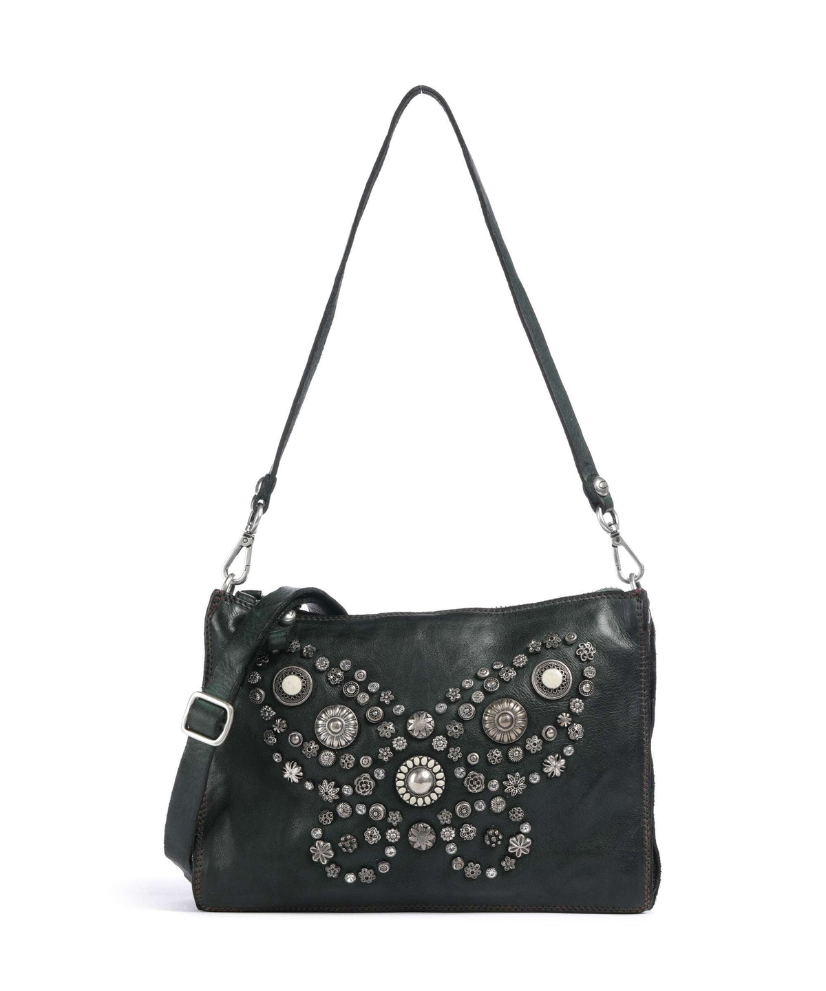 Campomaggi Shoulder bag green bottle