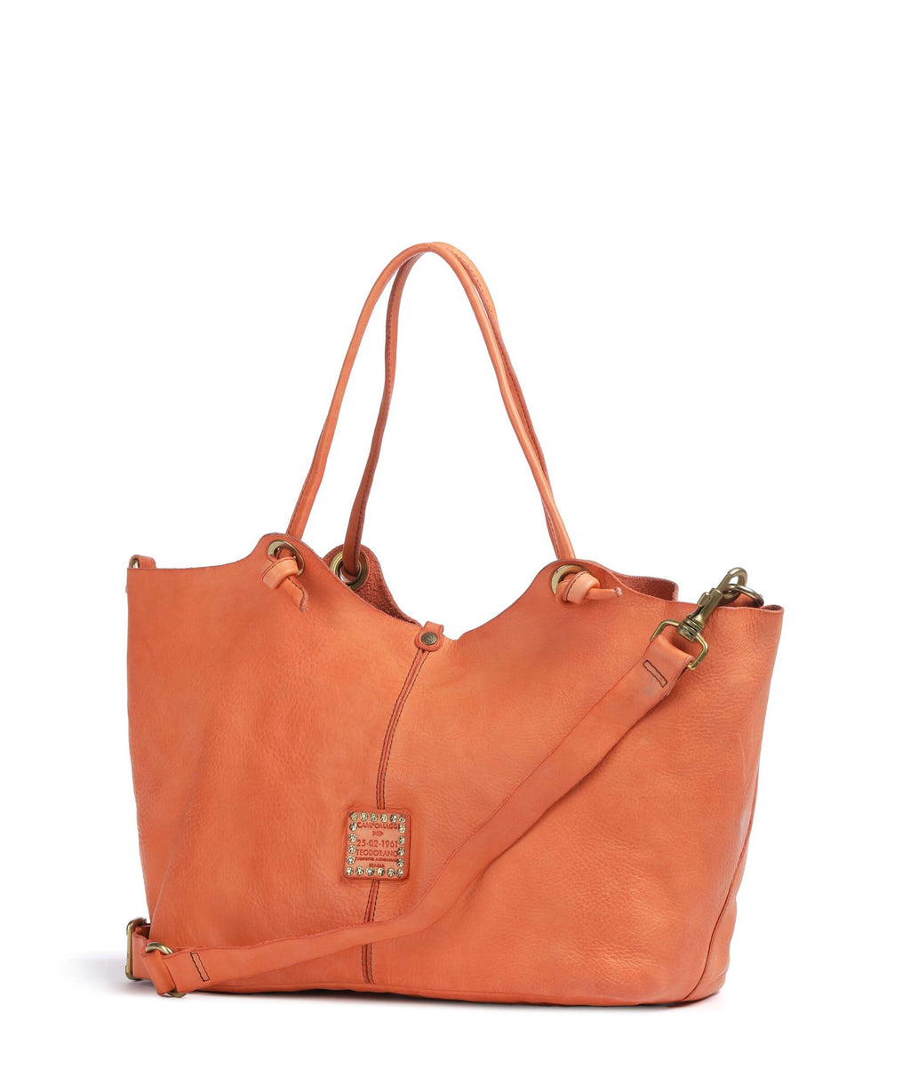 Campomaggi Tote bag albicocca