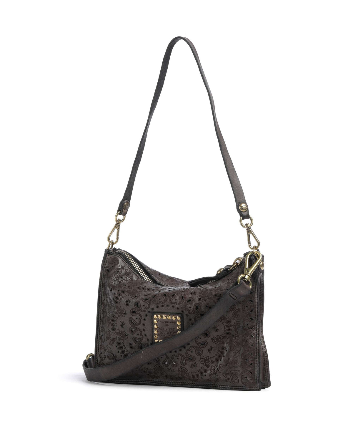 Campomaggi Shoulder bag grigio