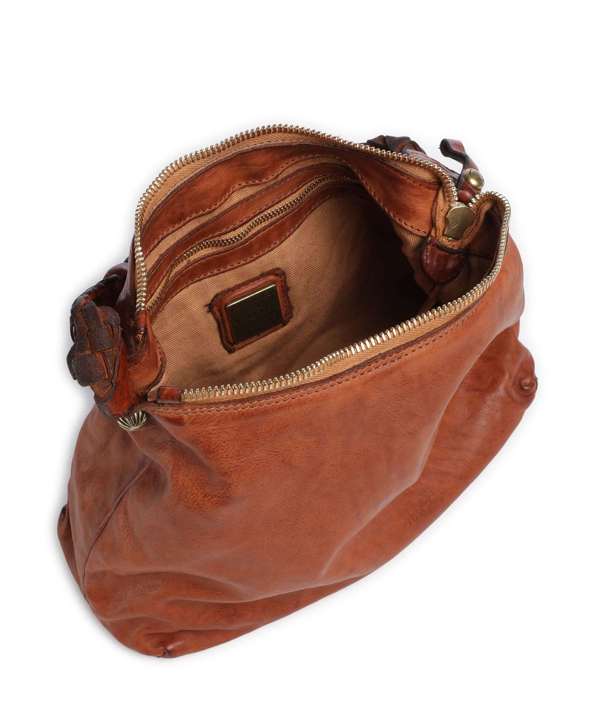 Campomaggi Hobo bag cognac
