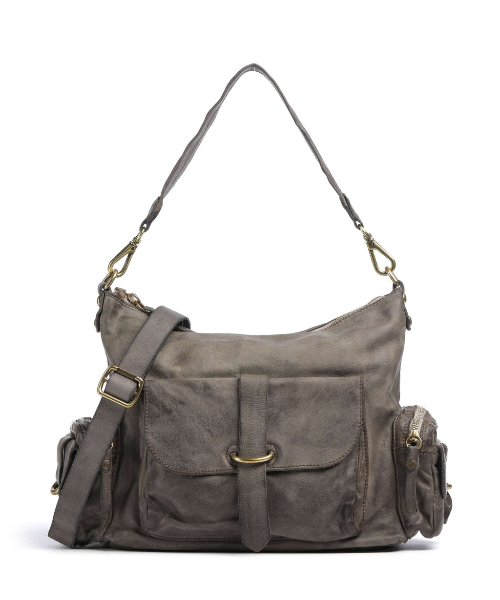 Campomaggi Hobo bag cemento
