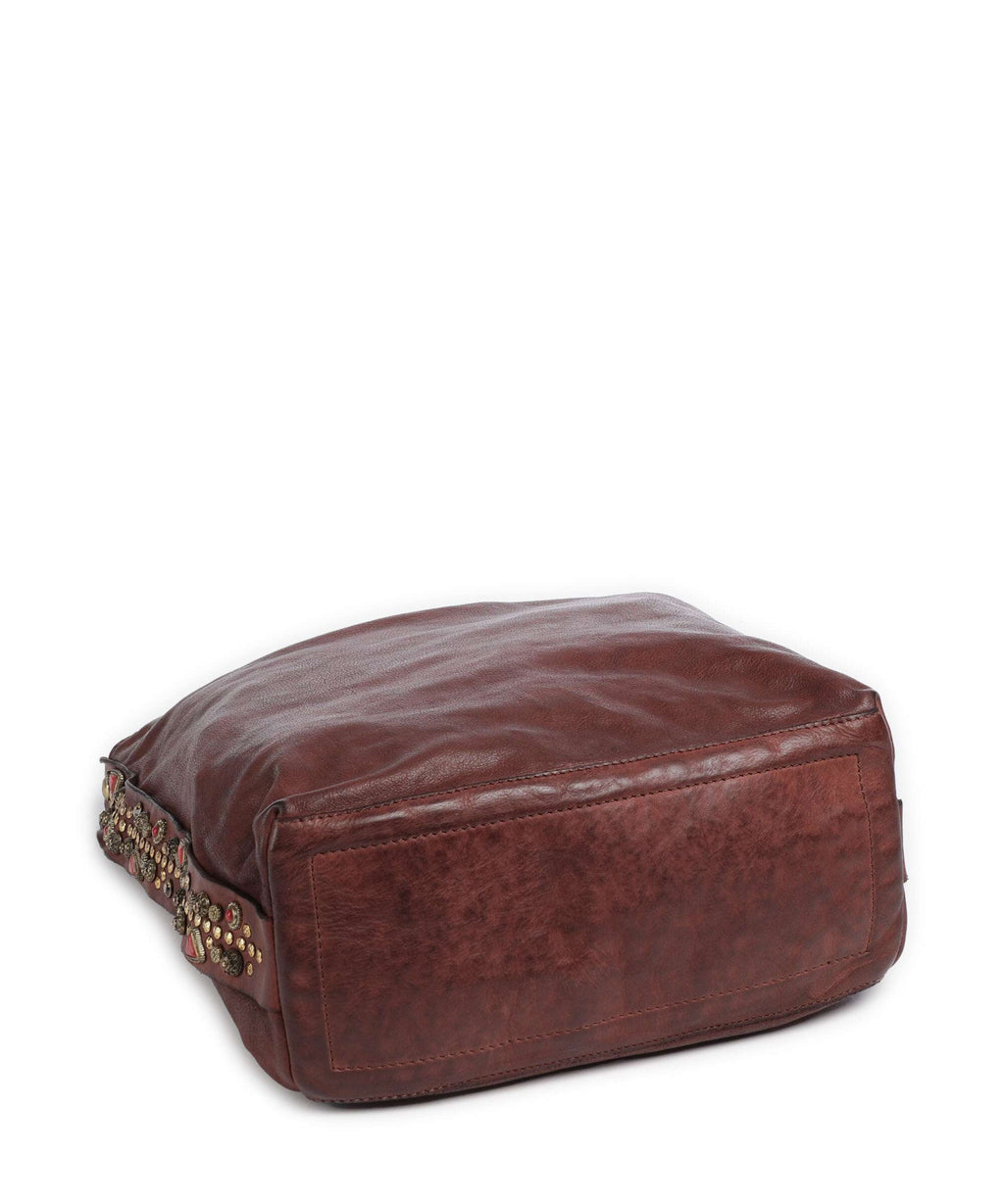 Campomaggi Hobo bag borgogna