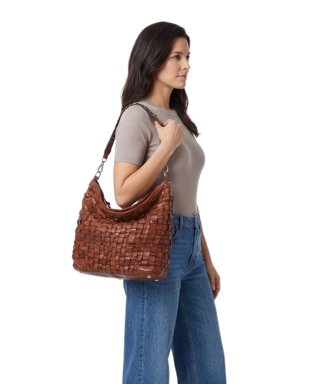 Campomaggi Hobo bag cognac