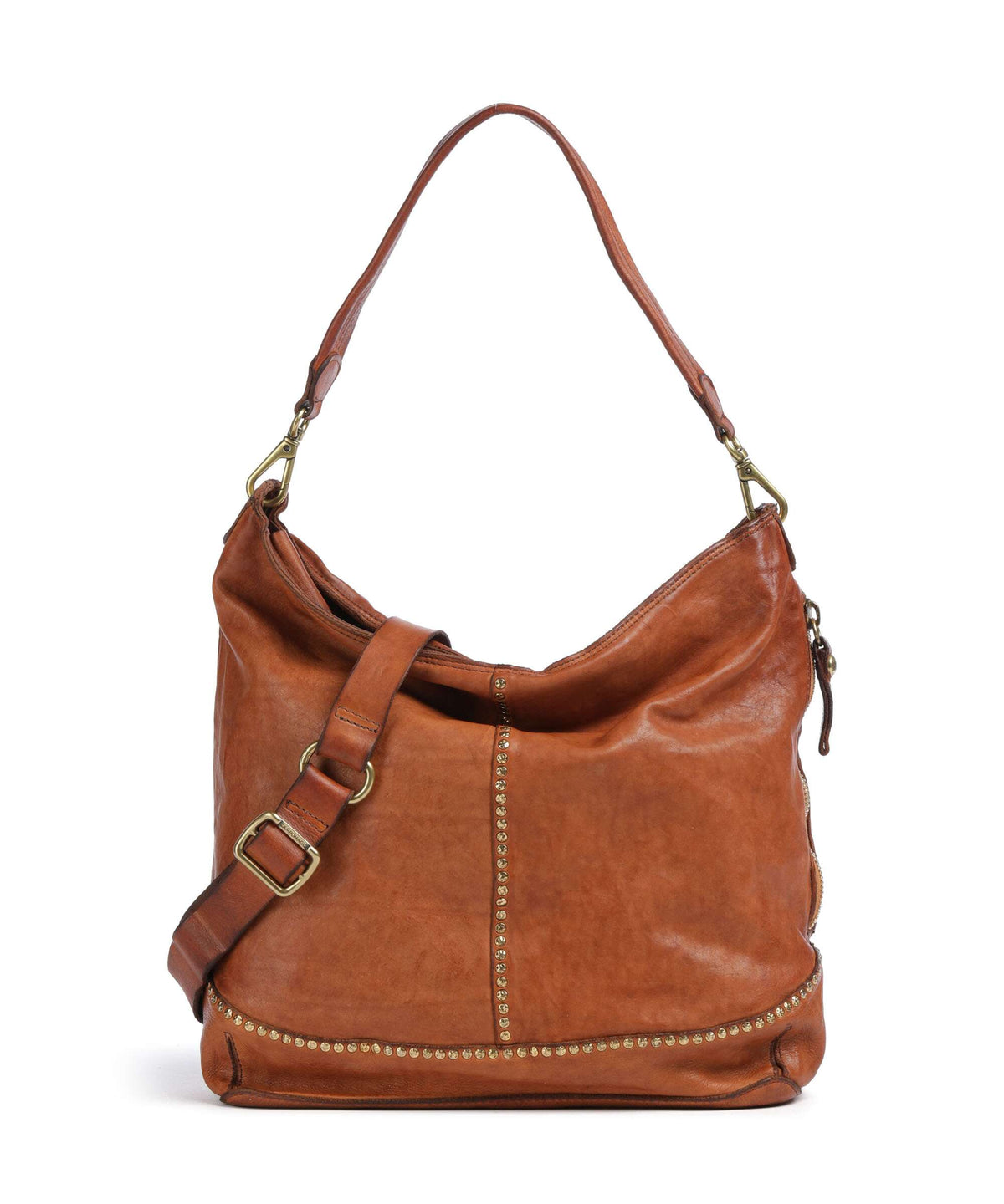 Campomaggi Hobo bag cognac
