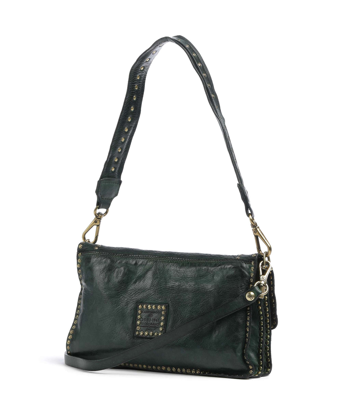 Campomaggi Shoulder bag green bottle