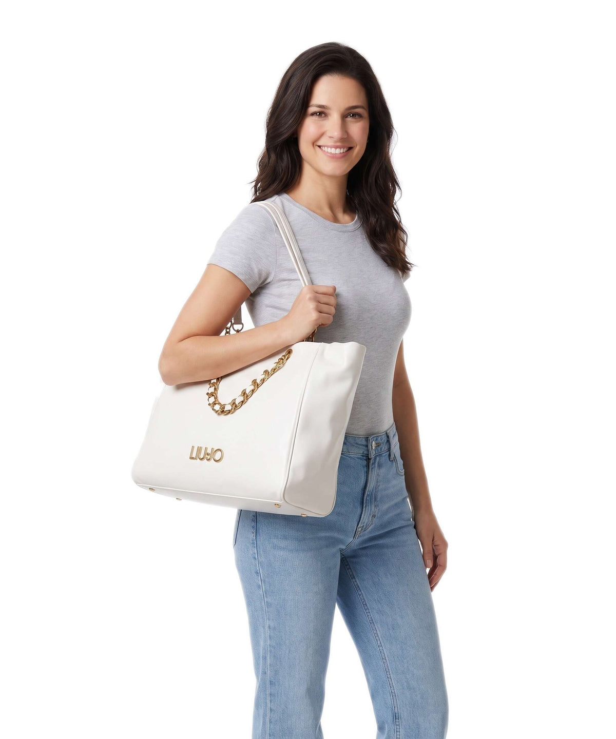 Liu Jo Shaula L Tote bag cream