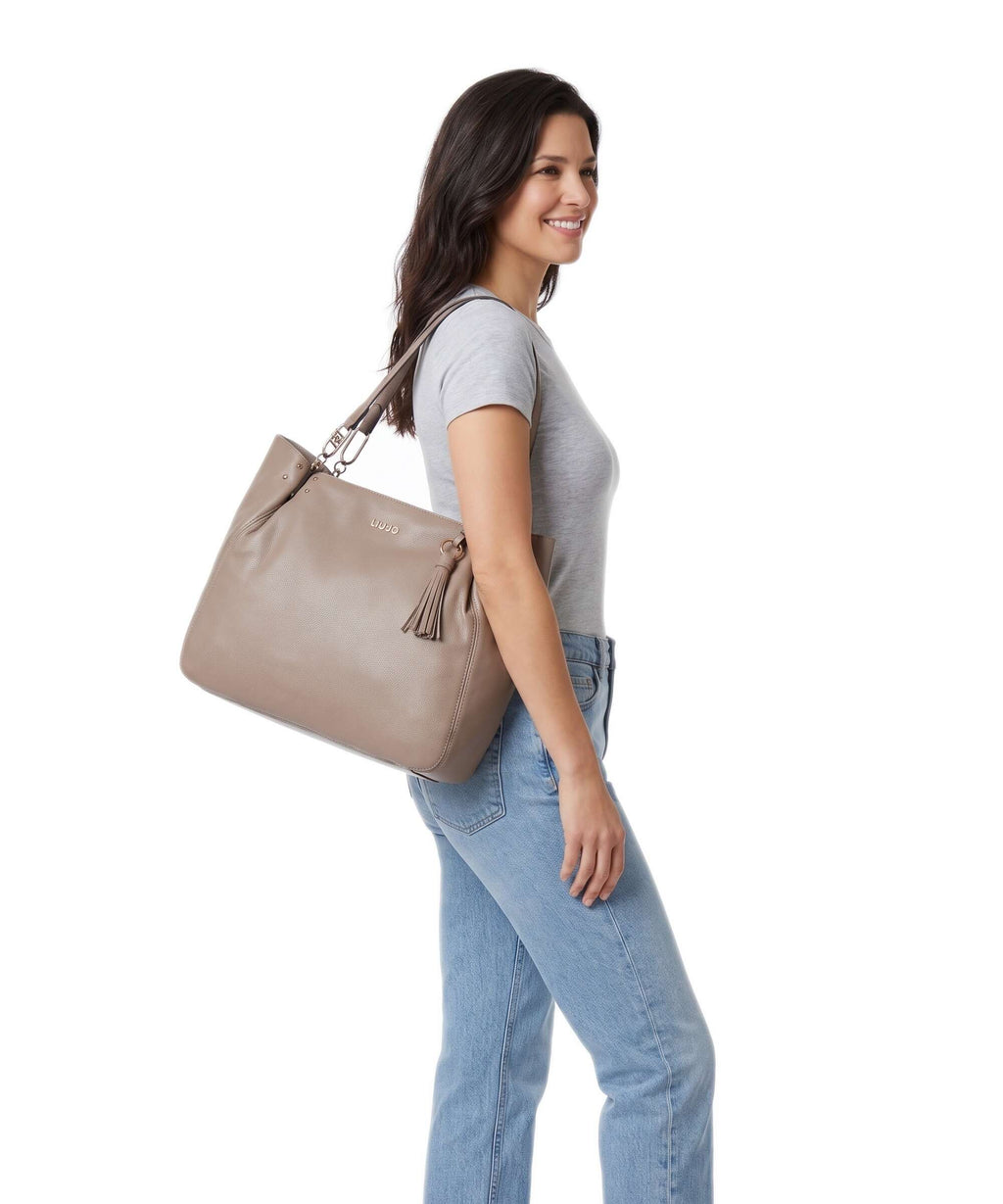 Liu Jo Cirry M Tote bag mocha