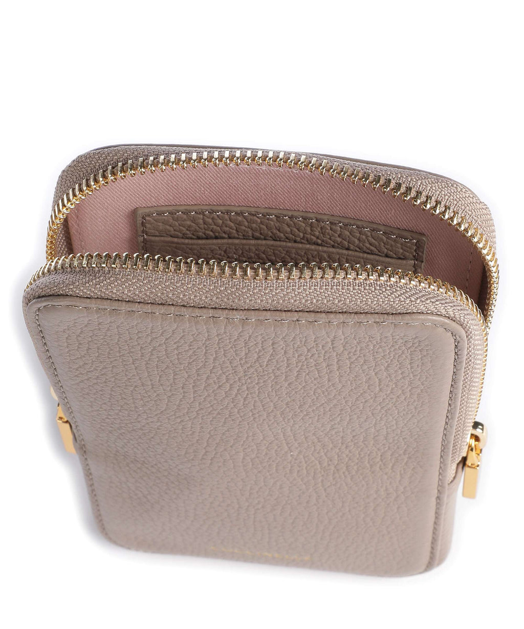 Coccinelle Flor Phone bag warm taupe