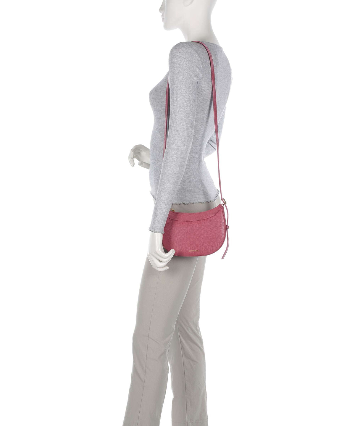 Coccinelle Whisper Crossbody bag rosewood