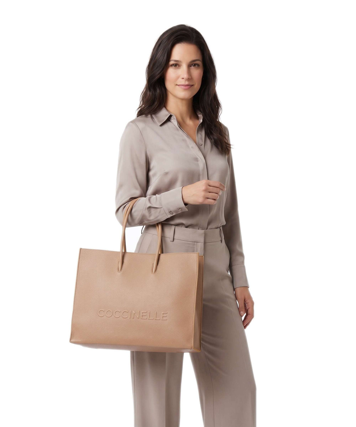 Coccinelle Myrtha Maxi Logo Tote bag skin