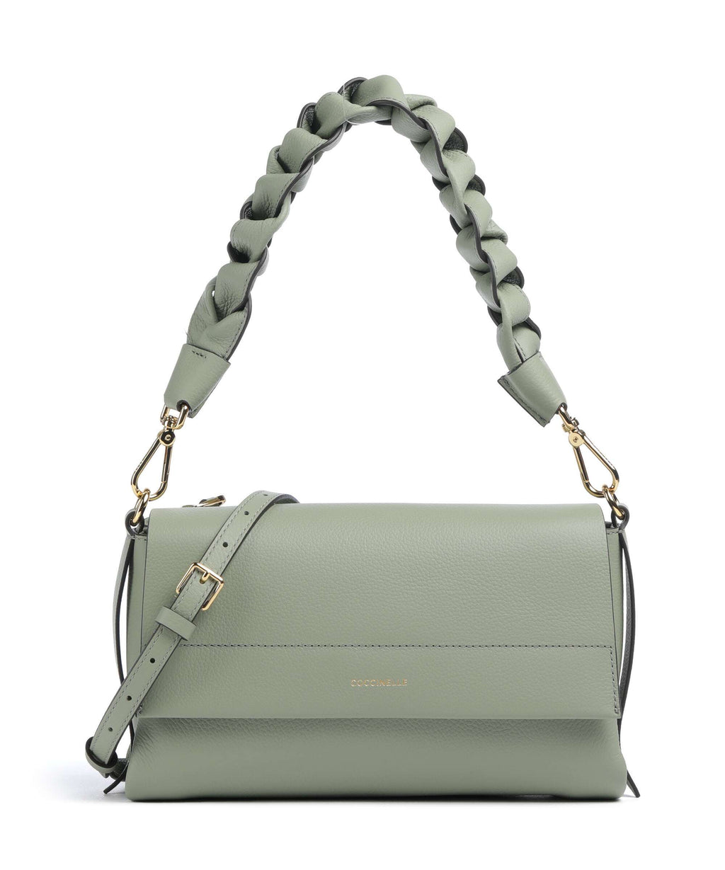 Coccinelle Boheme Grana Double Shoulder bag greenery/rosett