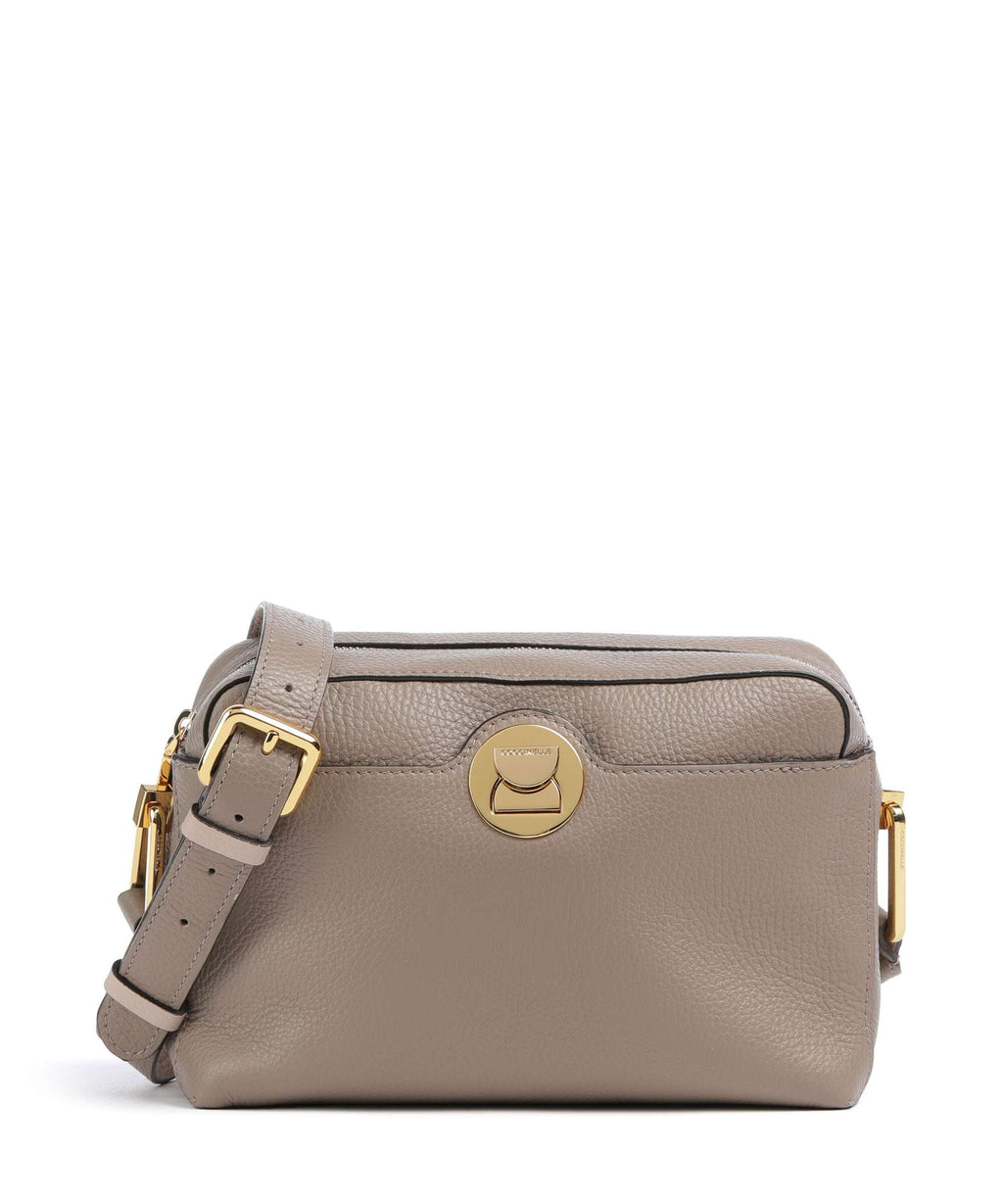 Coccinelle Liya Crossbody bag warm taupe/rosette