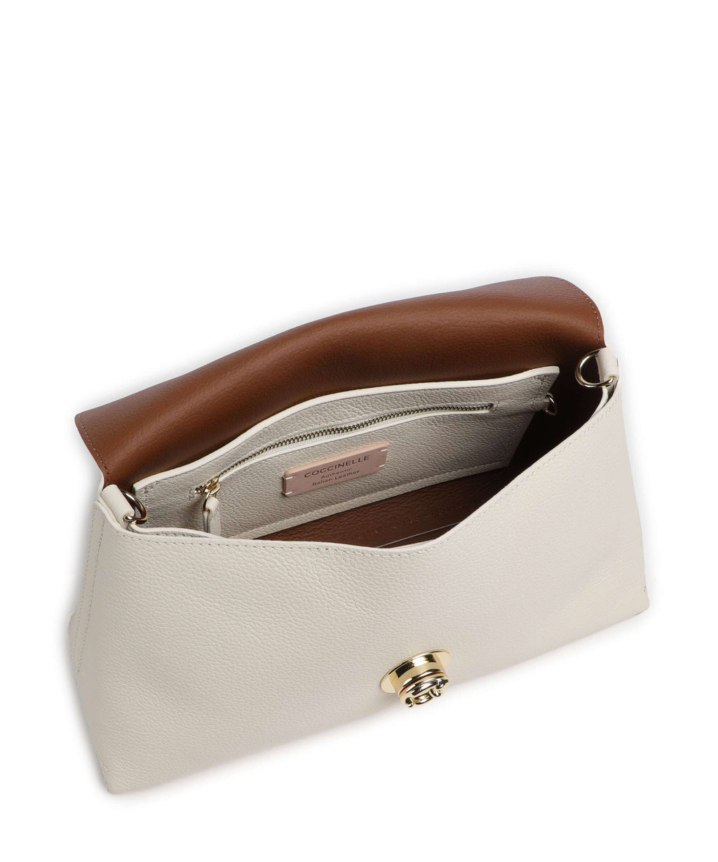 Coccinelle Nikla Shoulder bag pearl/cognac