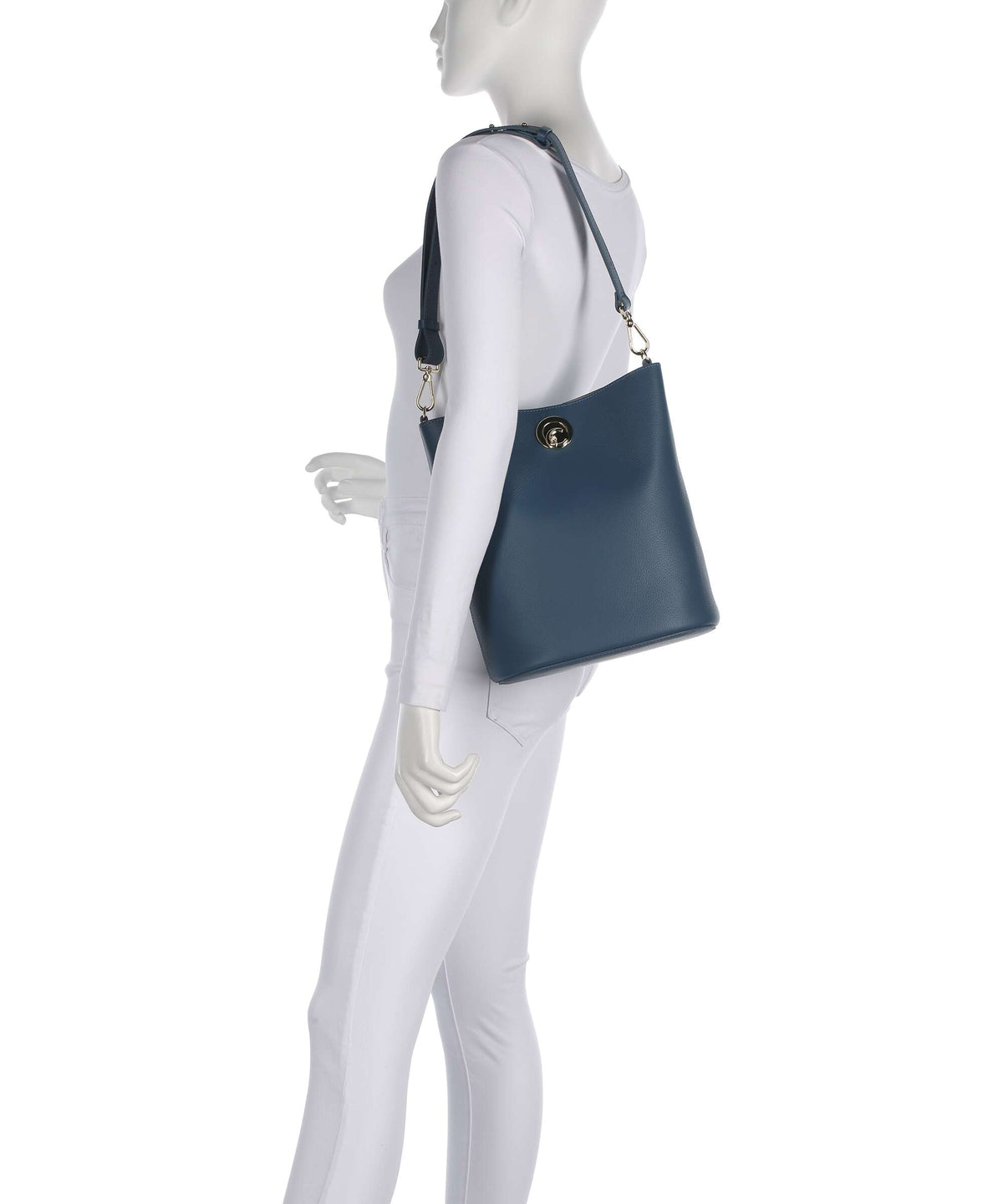 Coccinelle Nikla Bucket bag deep blue/sandshell