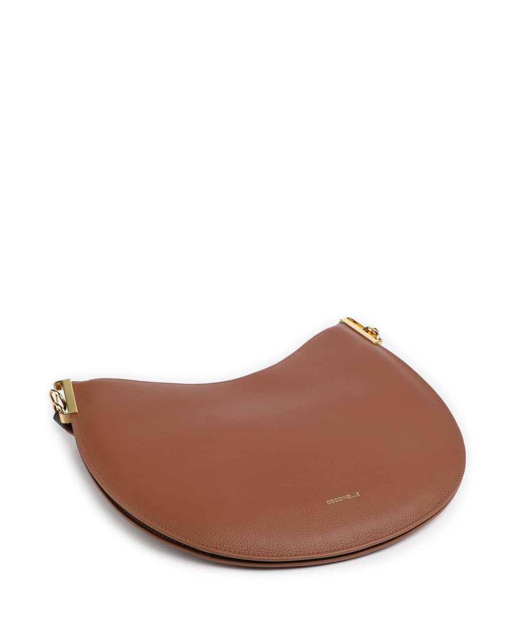 Coccinelle Sunup Hobo bag cognac/noir