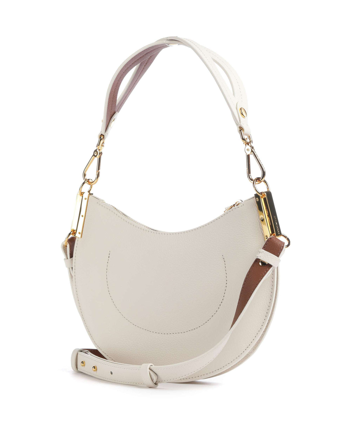Coccinelle Sunup Shoulder bag pearl/cognac