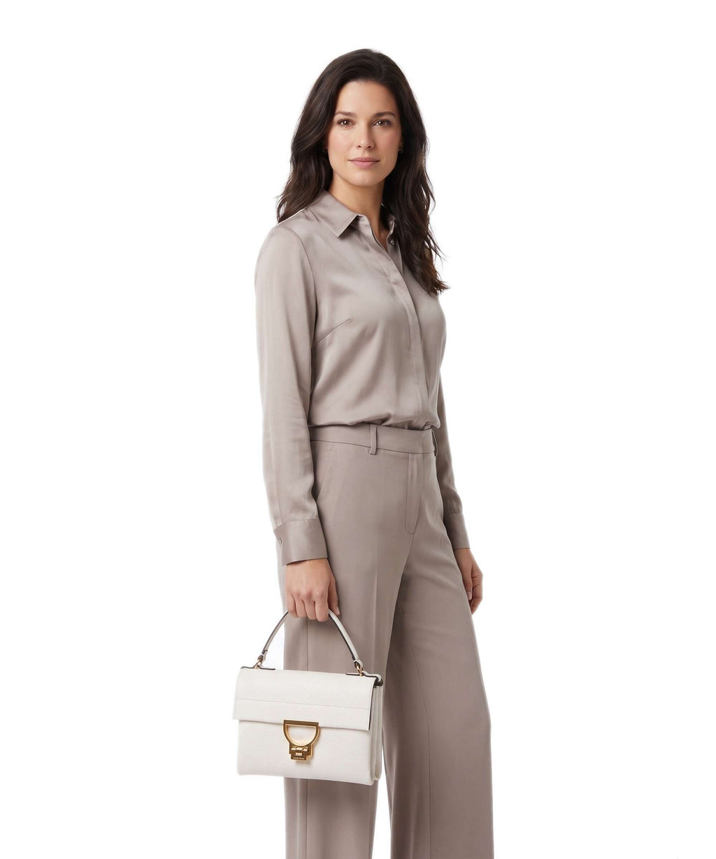 Coccinelle Arlettis Handbag pearl