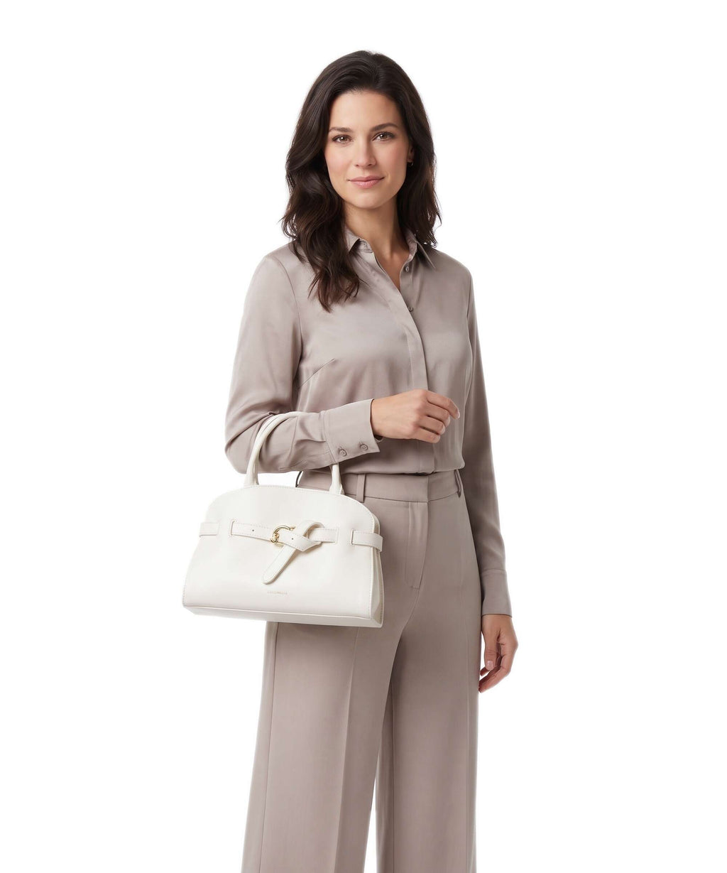Coccinelle Sabine Handbag pearl