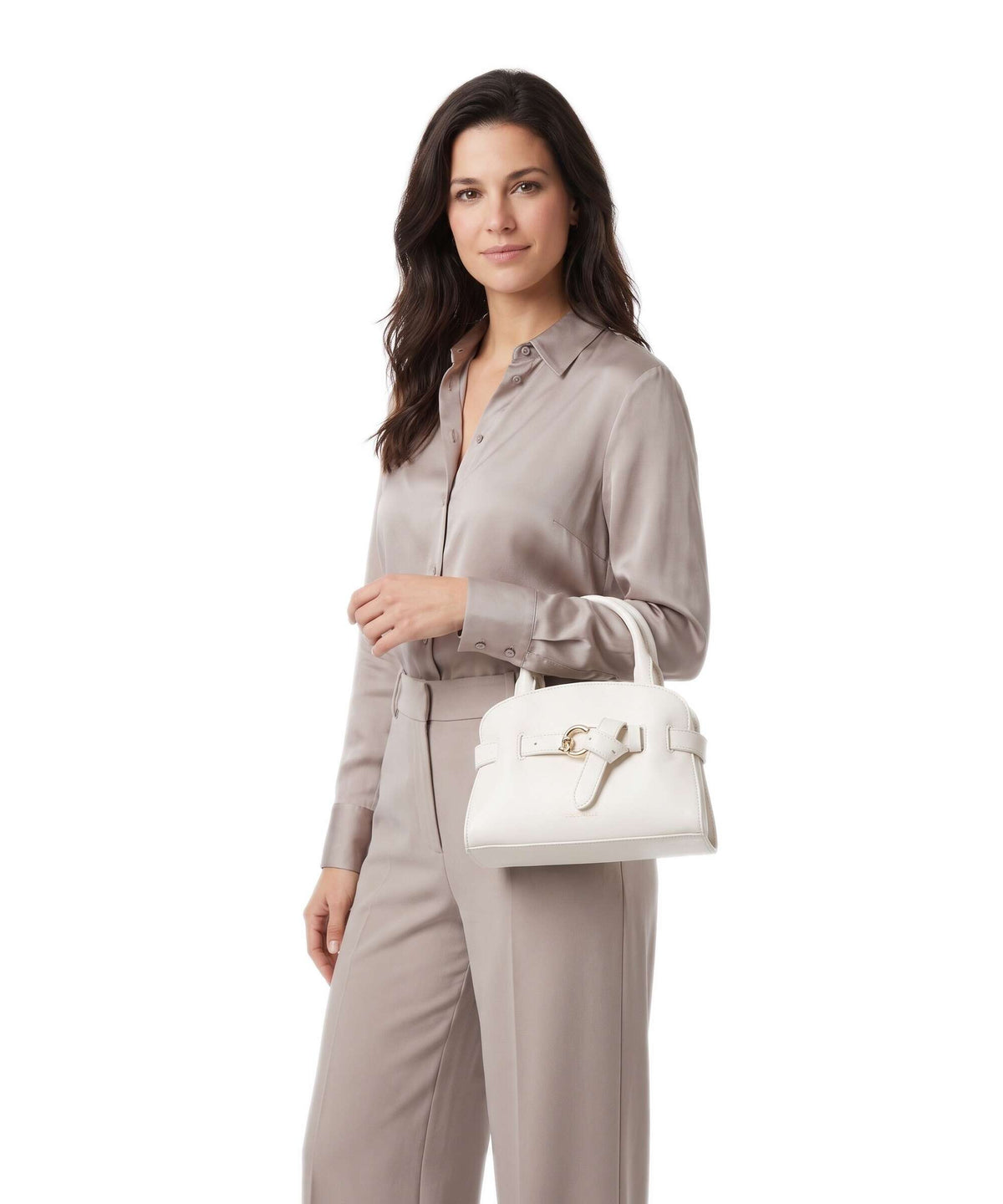 Coccinelle Sabine Handbag pearl
