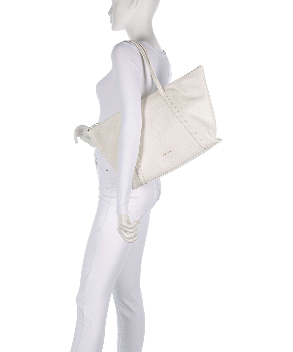 Coccinelle Nory Tote bag pearl