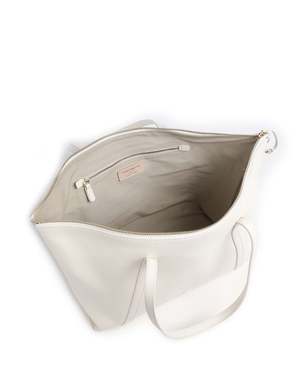 Coccinelle Nory Tote bag pearl