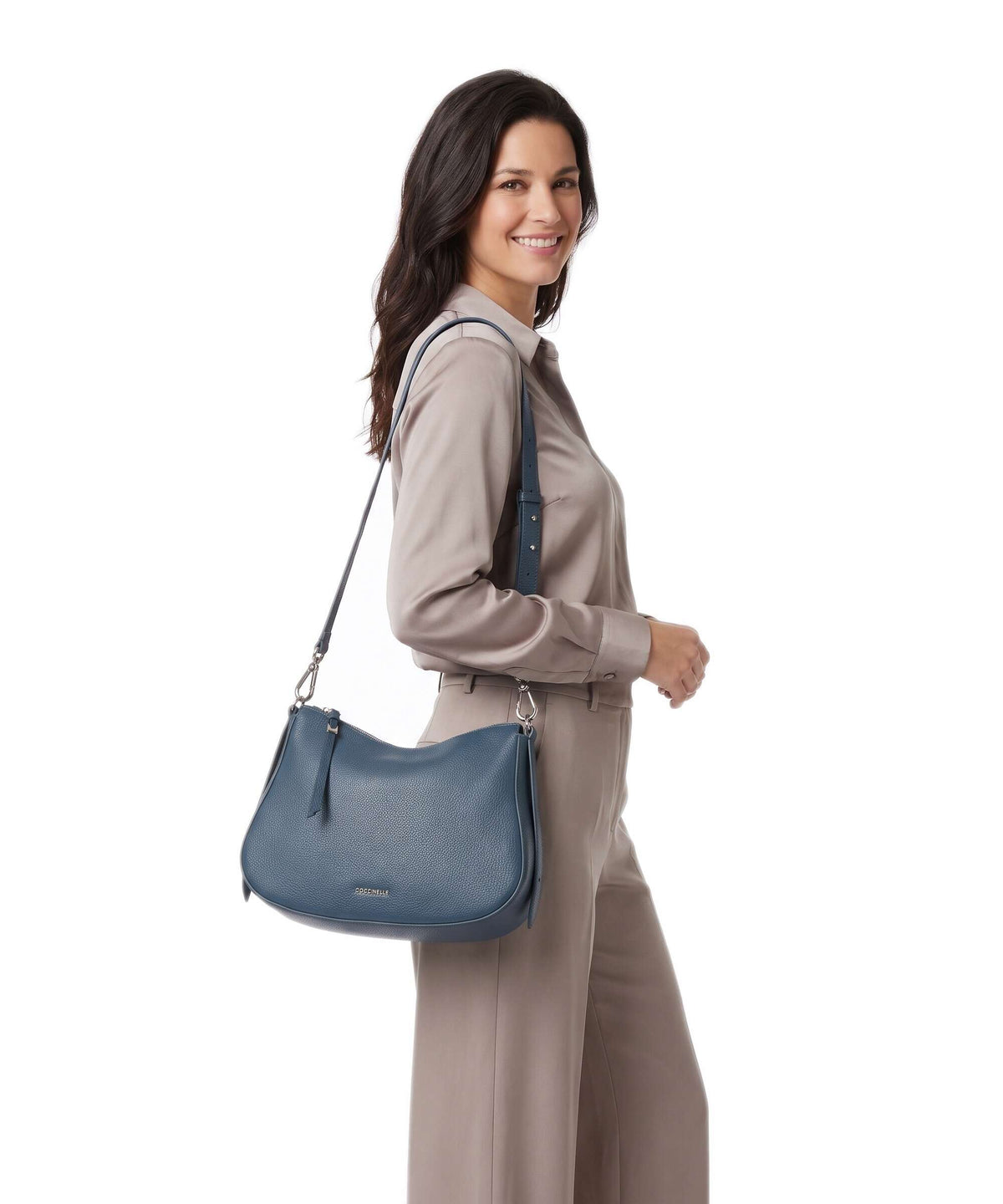 Coccinelle Nory Hobo bag deep blue