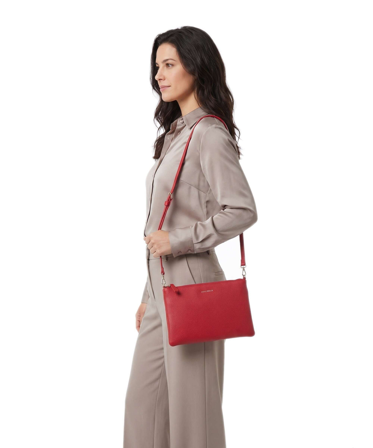 Coccinelle Best Crossbody bag scarlet