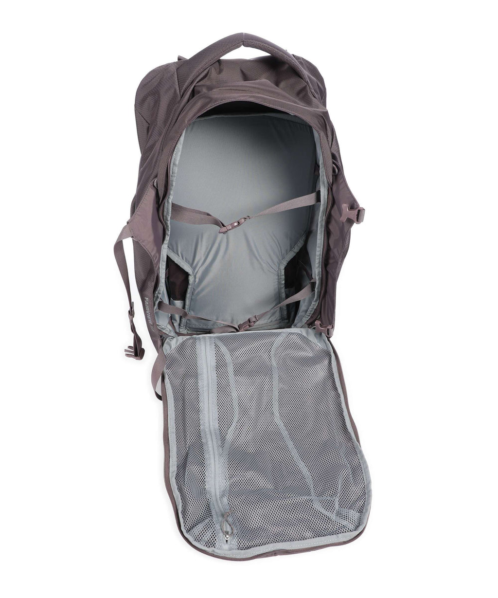Osprey Fairview 55 Travel backpack graphite purple