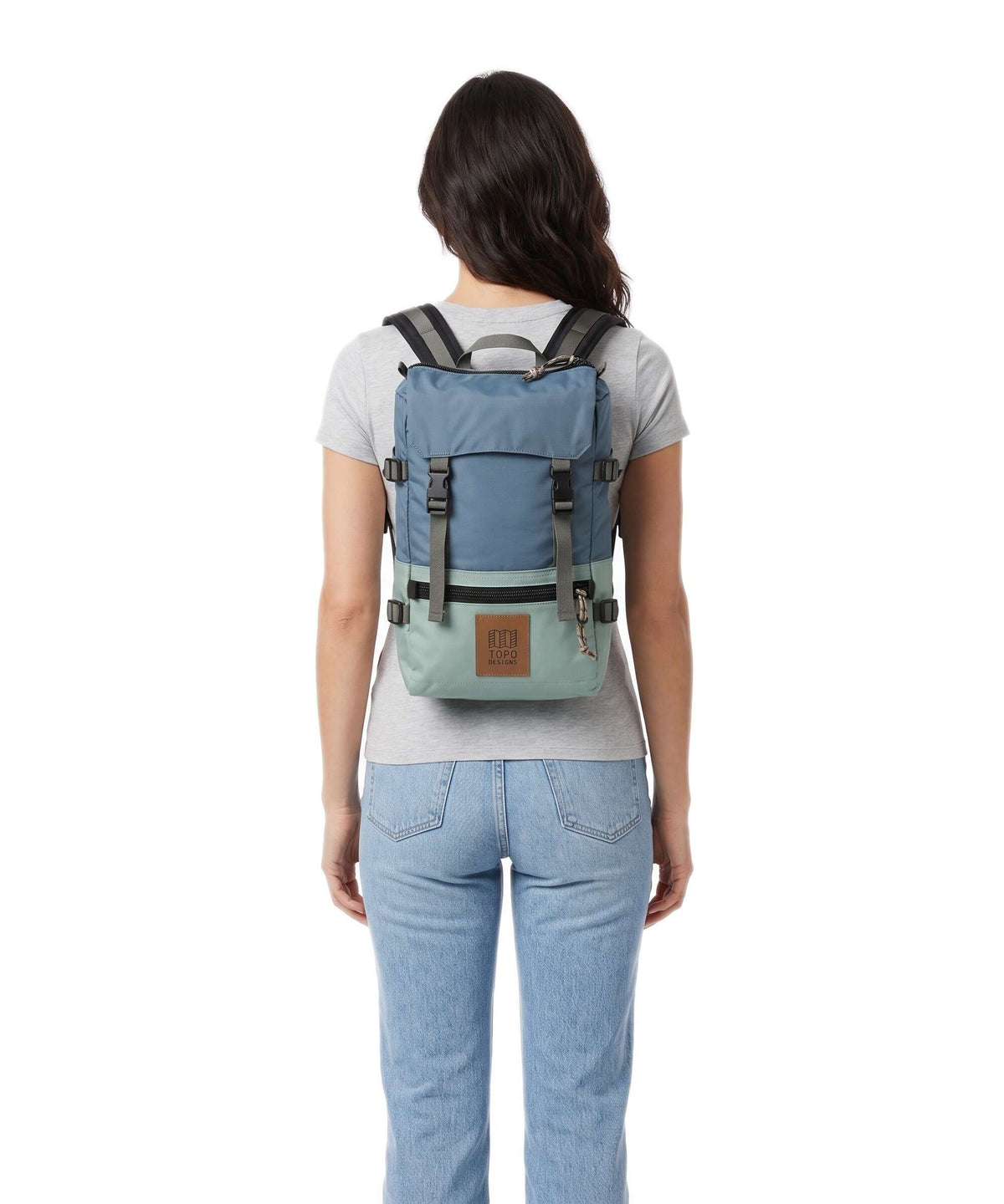 Topo Designs Rover Mini Backpack stone blue/ash green