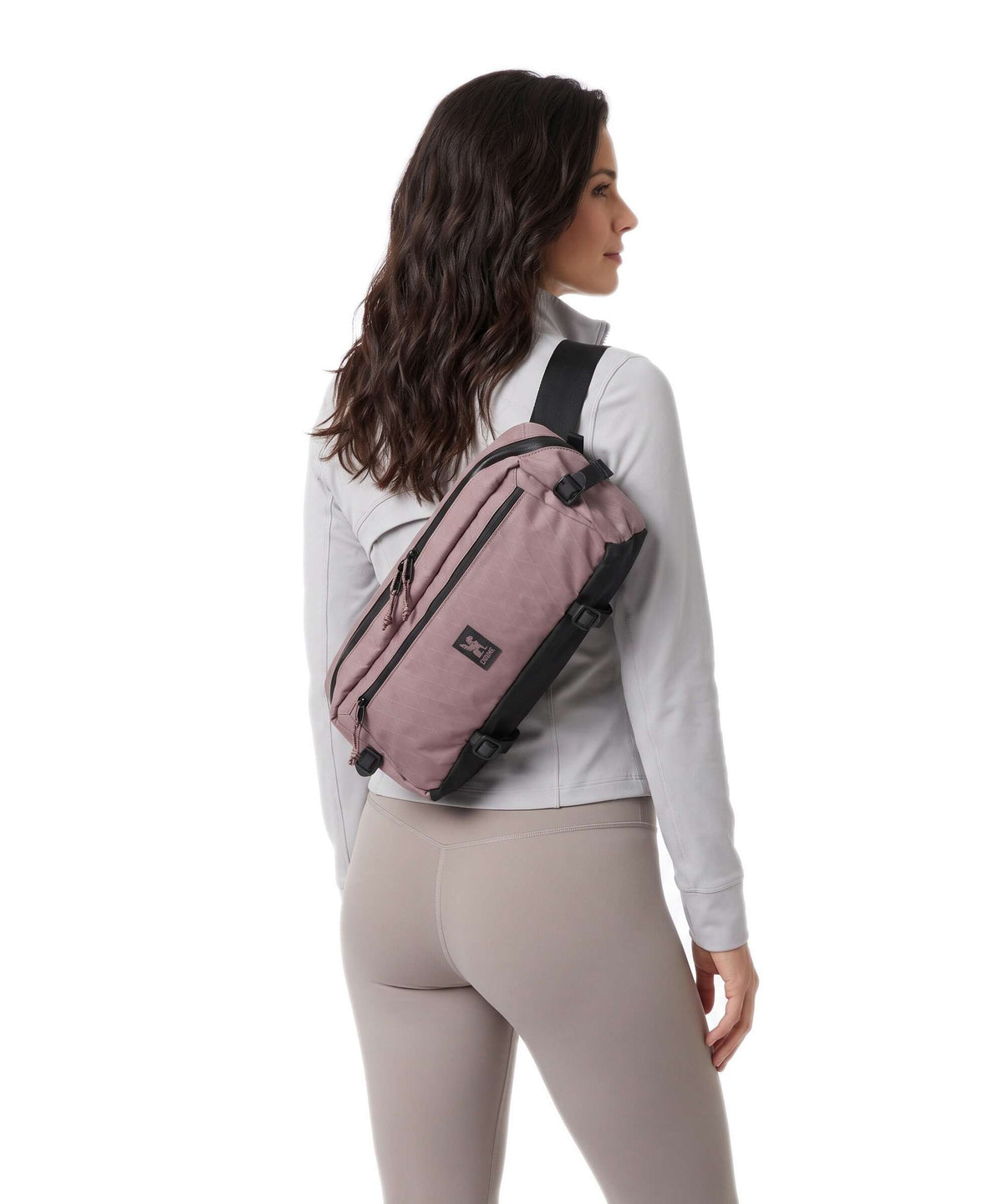 Chrome Kadet Sling bag mauve