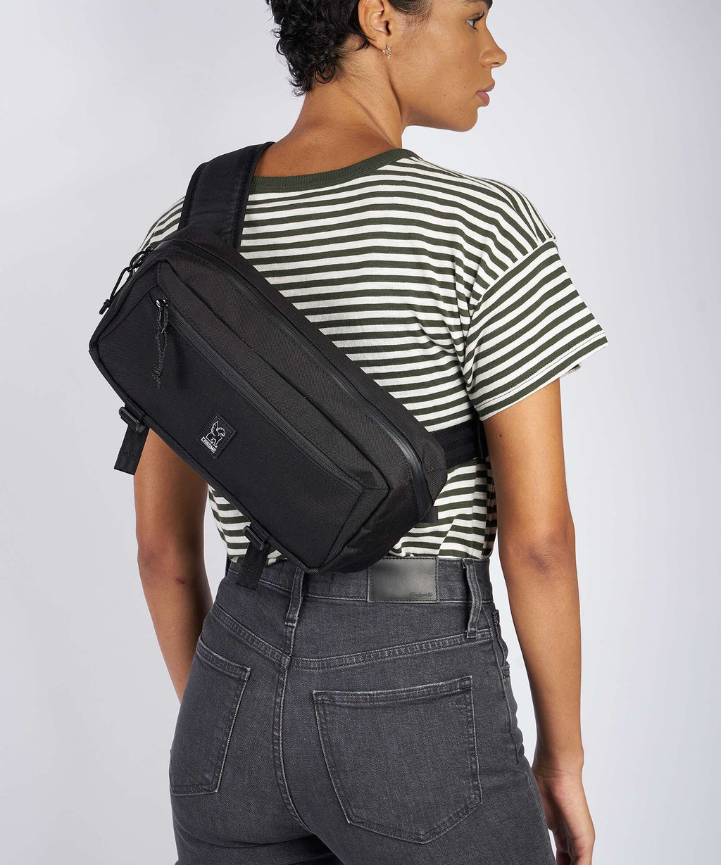 Chrome Kadet Mini Sling bag steel blue