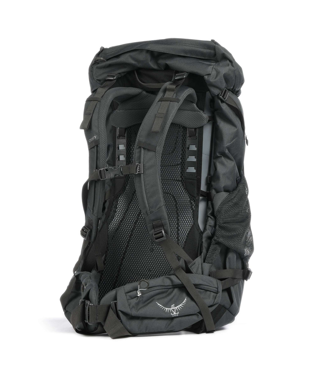 Osprey Rook 50 Trekking backpack dark charcoal/silver lining