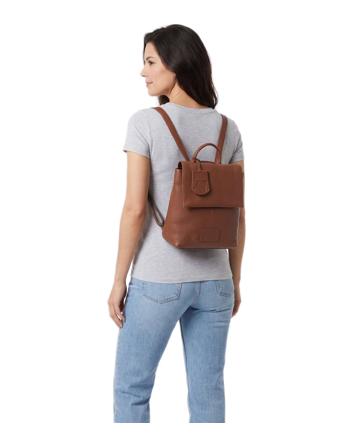 Burkely Soft Skylar Backpack bag chestnut