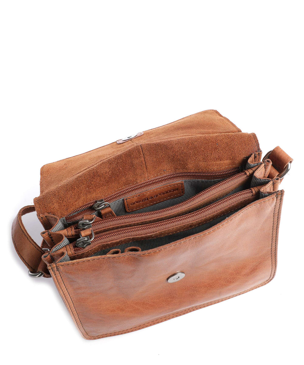 Spikes & Sparrow Bronco Crossbody bag brandy