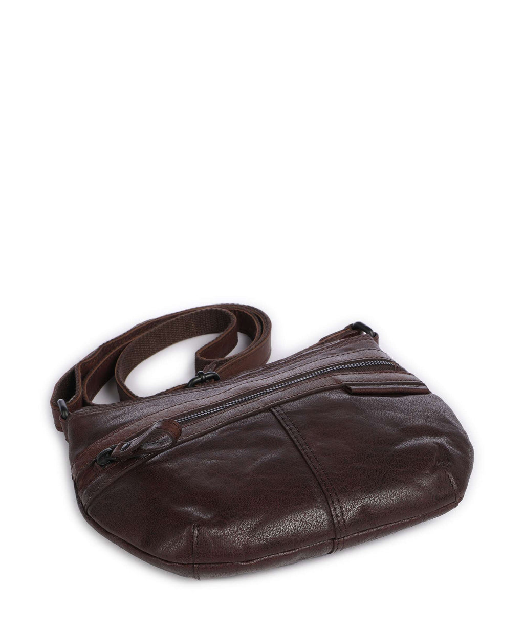 Spikes & Sparrow Bronco Camreen Crossbody bag dark brown