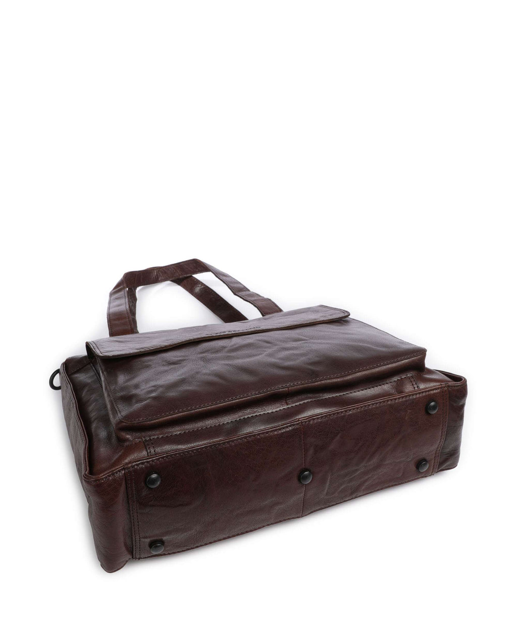 Spikes & Sparrow Bronco Ceciley Laptop bag dark brown