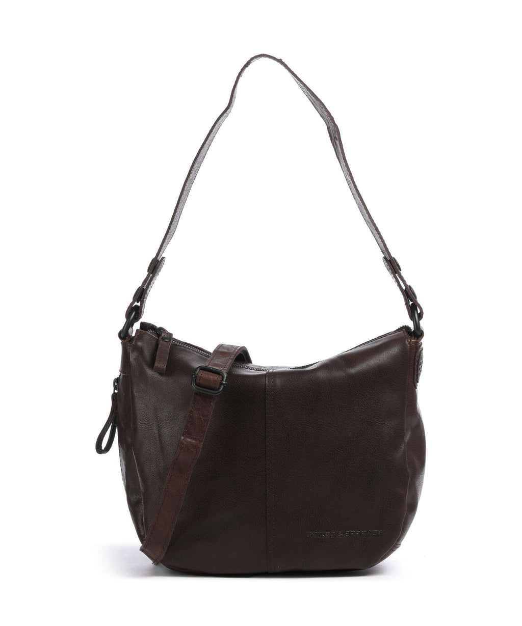 Spikes & Sparrow Bronco Carmen Shoulder bag dunkelbraun