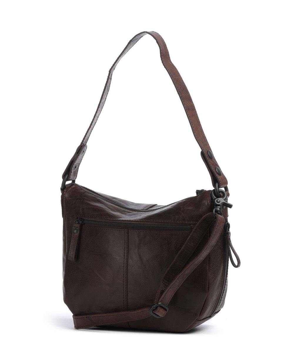 Spikes & Sparrow Bronco Carmen Shoulder bag dunkelbraun