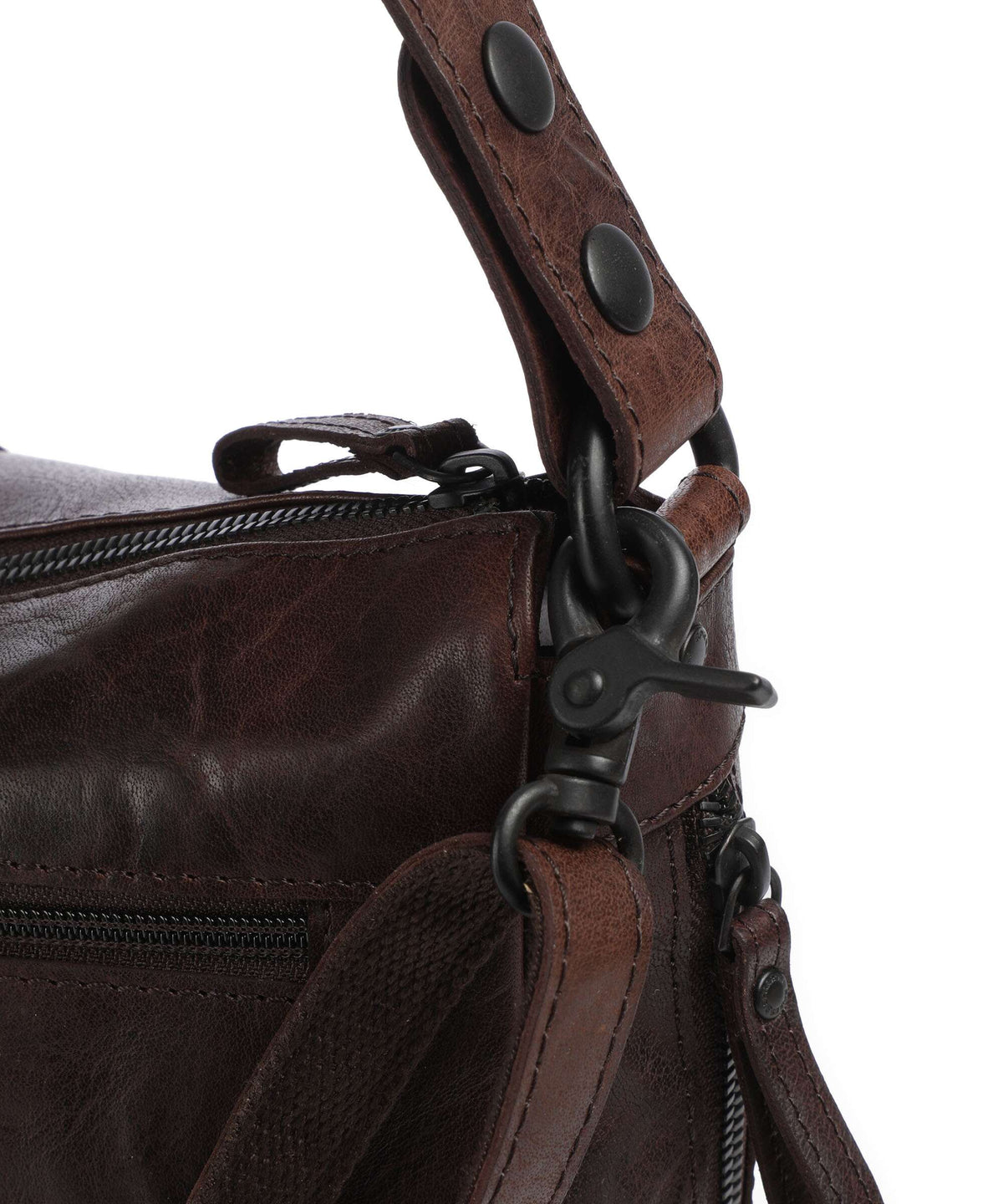 Spikes & Sparrow Bronco Carmen Shoulder bag dunkelbraun