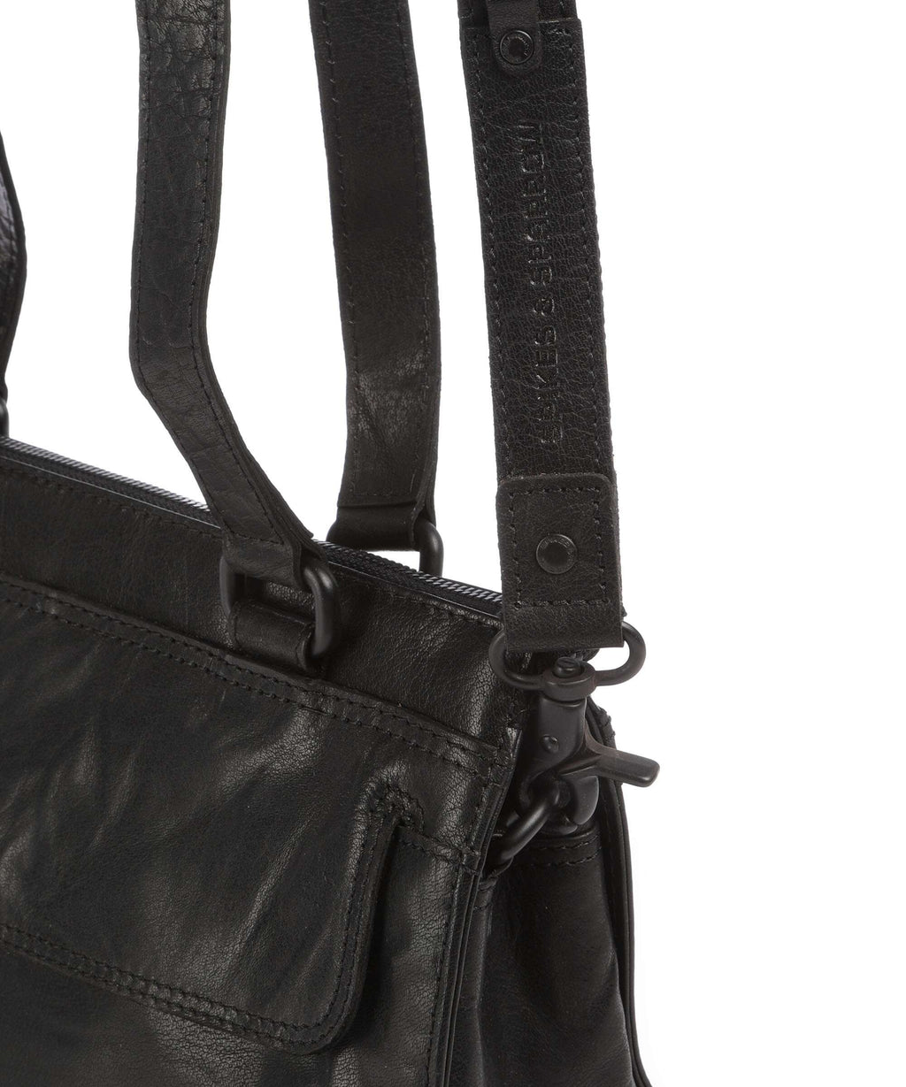 Spikes & Sparrow Bronco Amity Shoulder bag schwarz