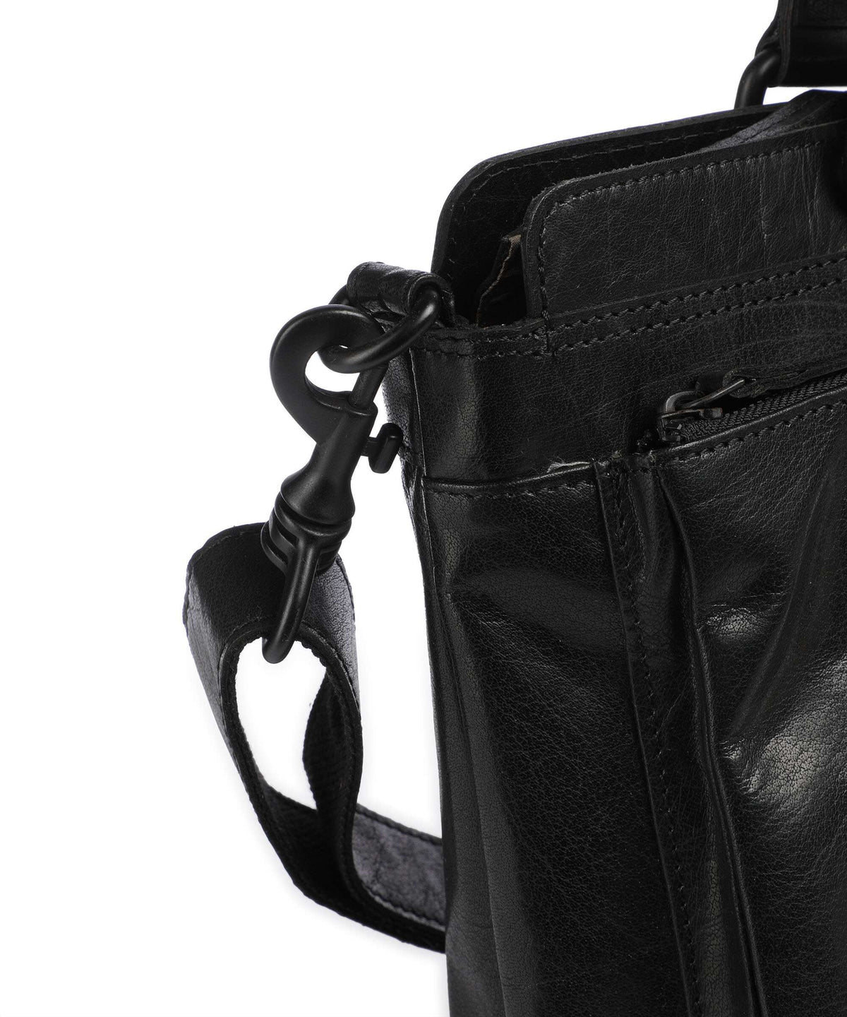 Spikes & Sparrow Bronco Bennie Briefcase schwarz