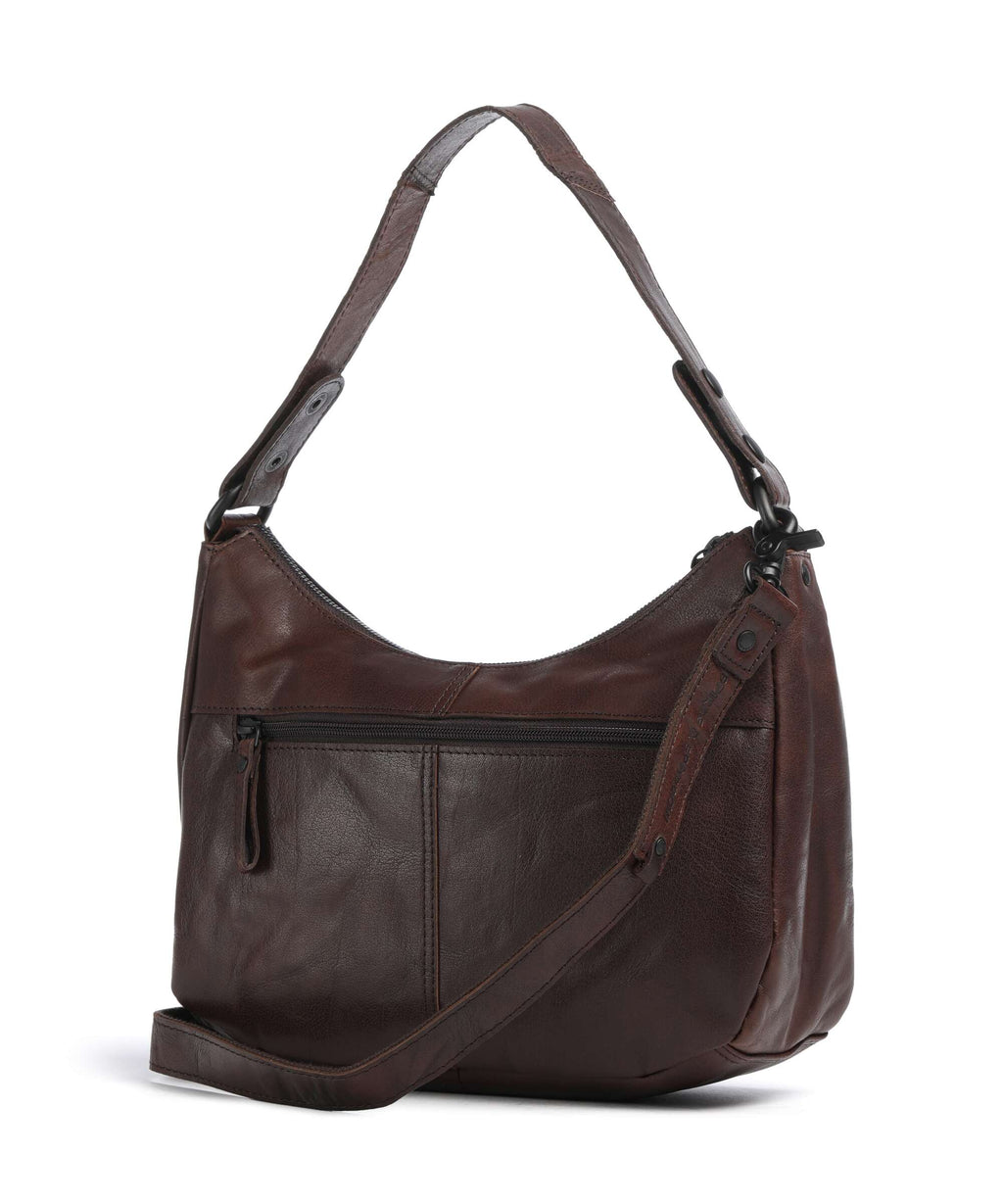 Spikes & Sparrow Bronco Ida Hobo bag dark brown