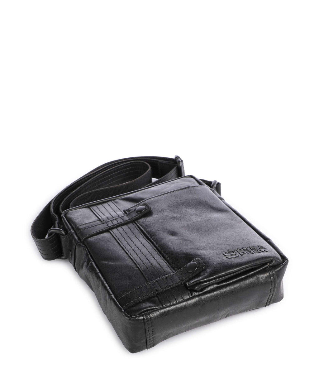 Spikes & Sparrow Bronco Benn Crossbody bag black